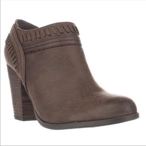 Carlos Santana Rollins Brown Faux Suede Boots